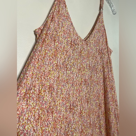 lovestitch Peach-Pink Floral Maxi Dress - Picture 4 of 4